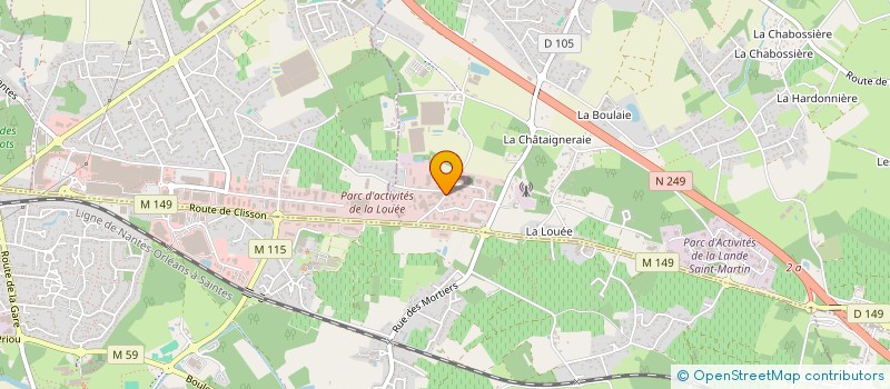 localisation de l'entreprise FLIPO FRERES à HAUTE-GOULAINE