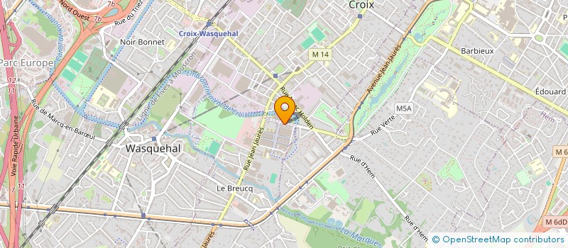 localisation de l'entreprise FLIPO LUDIQUE DIFFUSION à VILLENEUVE D'ASCQ