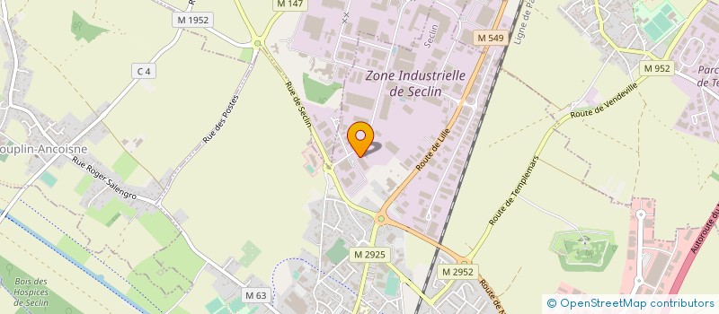 localisation de l'entreprise FLIPO RICHIR à SECLIN