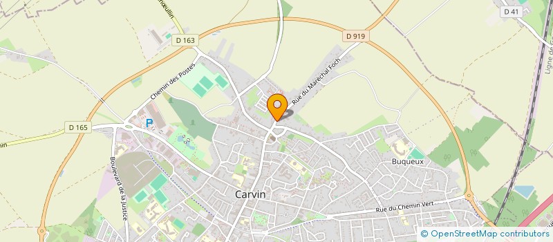 localisation de l'entreprise FLIPONOULET  CARVIN