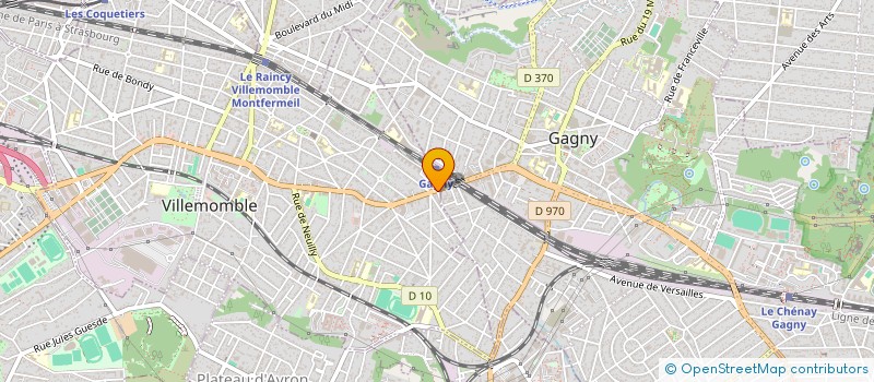 localisation de l'entreprise FLIPPER à VILLEMOMBLE