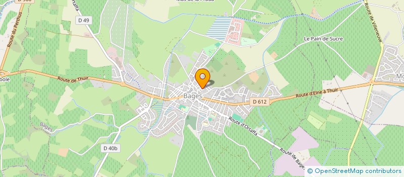 localisation de l'entreprise FLIPPER CAMP SARL  BAGES