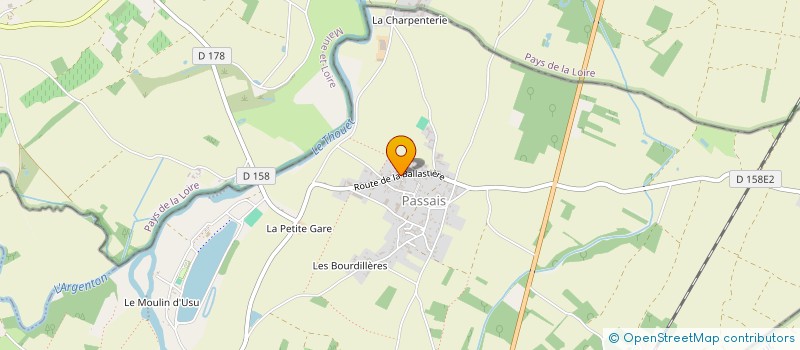 localisation de l'entreprise FLIPPER CONCEPT  SAINT-MARTIN-DE-SANZAY