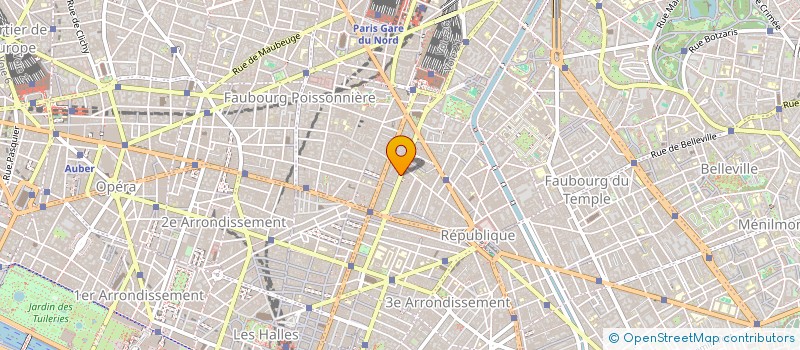 localisation de l'entreprise FLIPPER'S  PARIS