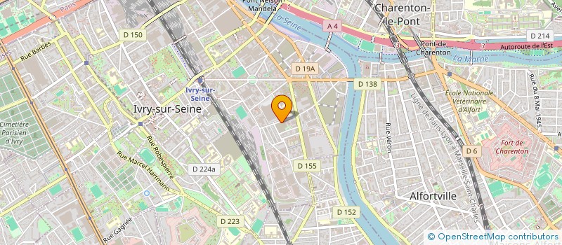localisation de l'entreprise FLISS TECHNOLOGIE DEVELOPPEMENT à IVRY-SUR-SEINE