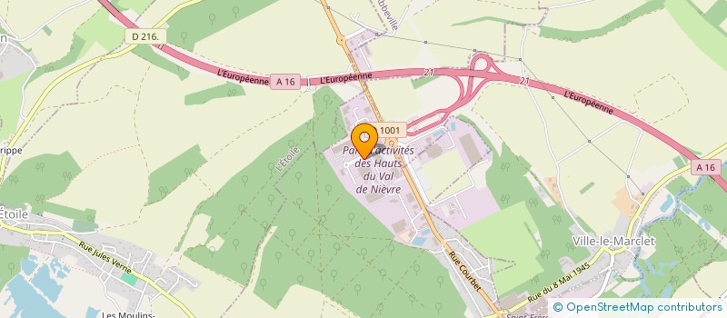 localisation de l'entreprise FLIXIDIS à FLIXECOURT