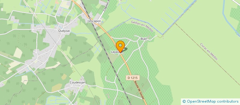 localisation de l'entreprise FLJ  GAILLAN-EN-MEDOC