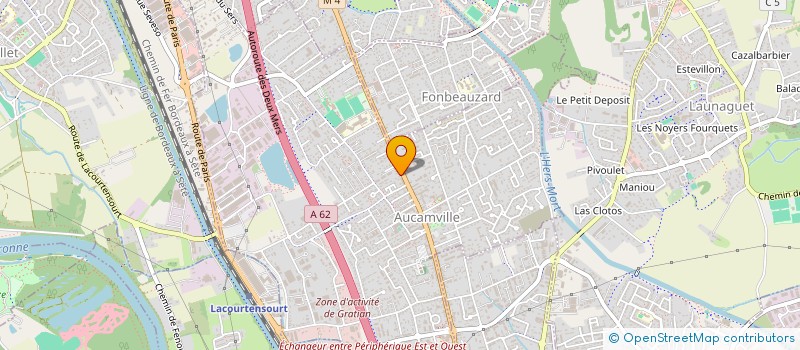 localisation de l'entreprise FLJ à AUCAMVILLE