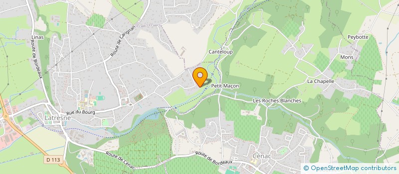 localisation de l'entreprise FLJ PATRIMOINE  LATRESNE