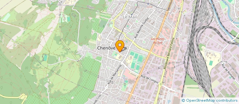 localisation de l'entreprise FLJH à CHENOVE