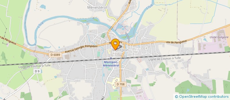 localisation de l'entreprise FLJS  MONTPON-MENESTEROL