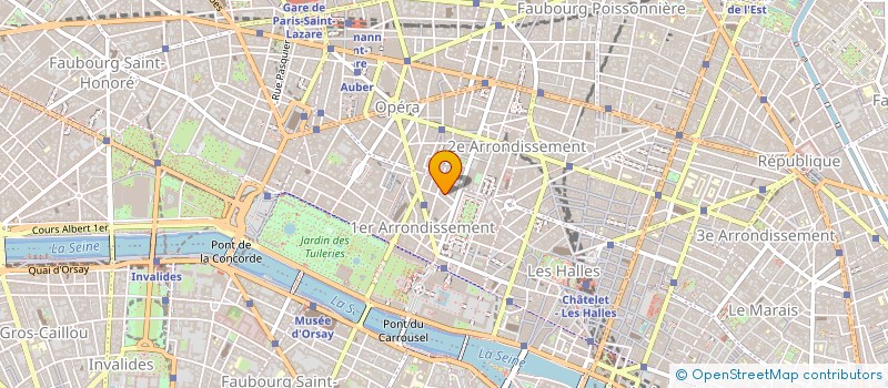 localisation de l'entreprise FLK IMMOBILIER à PARIS