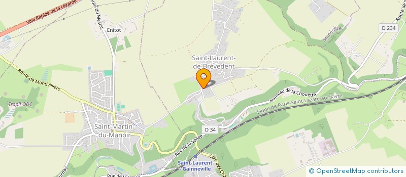 localisation de l'entreprise FLL-PHL  SAINT-LAURENT-DE-BREVEDENT