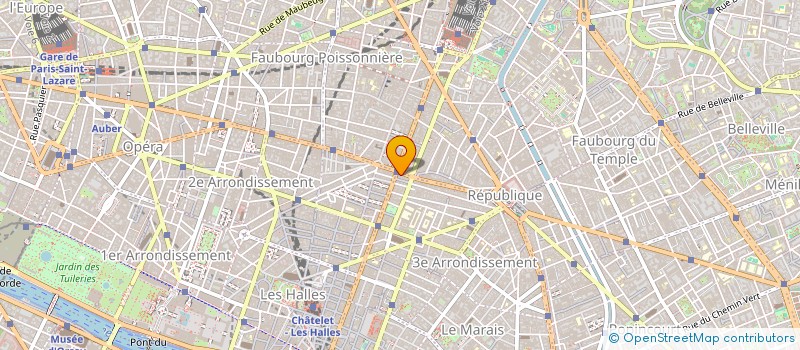 localisation de l'entreprise FLL SAINT DENIS  PARIS
