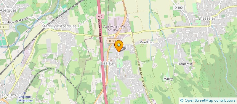 localisation de l'entreprise FLLIMMO  LISSIEU