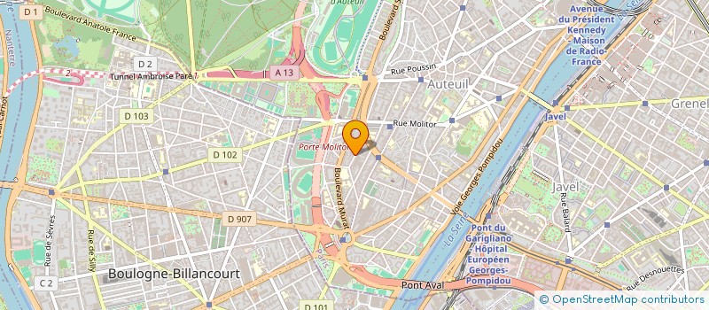 localisation de l'entreprise FLM  PARIS