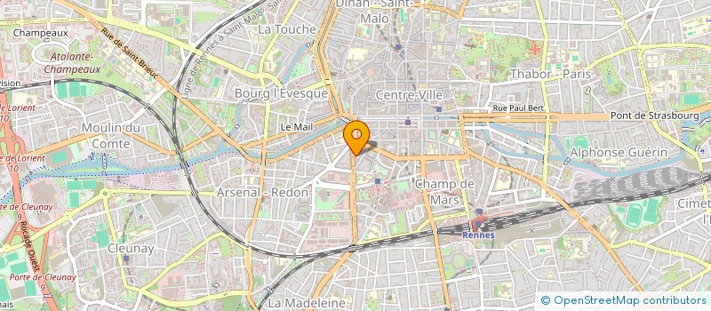 localisation de l'entreprise FLM  RENNES