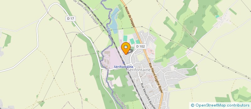 localisation de l'entreprise FLMATTEO HOLDING  SERIFONTAINE