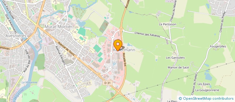 localisation de l'entreprise FLMCB à LAVAL