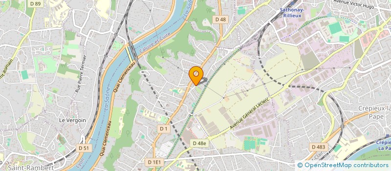 localisation de l'entreprise FLMCP  CALUIRE-ET-CUIRE