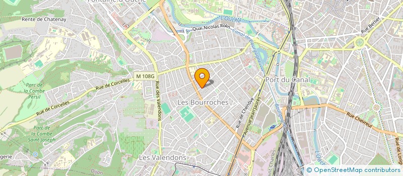 localisation de l'entreprise FLMI à DIJON