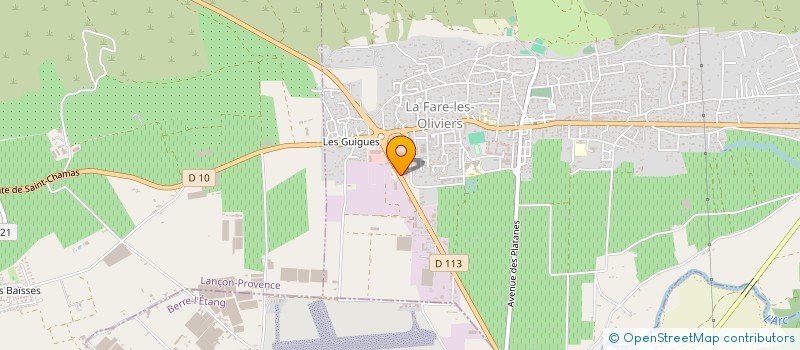 localisation de l'entreprise FLNF  LA FARE-LES-OLIVIERS