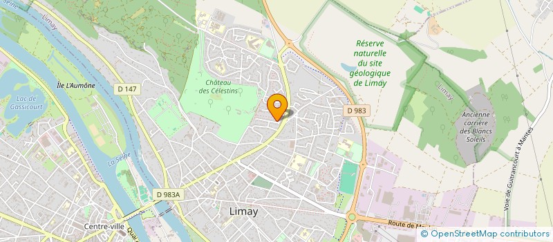 localisation de l'entreprise FLNK MOTORS  LIMAY