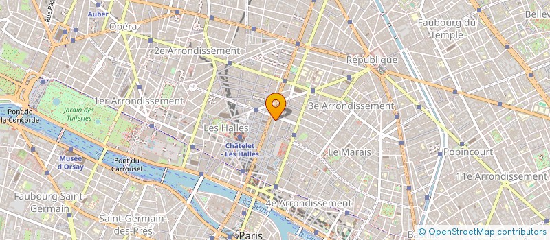 localisation de l'entreprise FLNL  PARIS