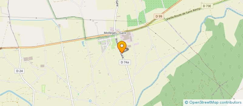 localisation de l'entreprise FLO  EYGALIERES