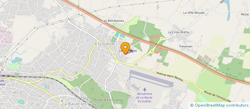 localisation de l'entreprise FLO à LA BAULE-ESCOUBLAC