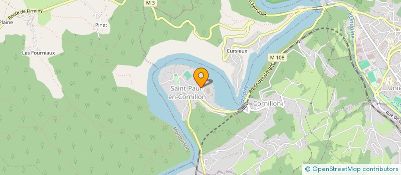 localisation de l'entreprise FLO  SAINT-PAUL-EN-CORNILLON