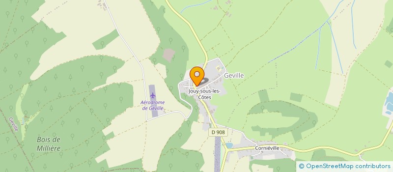 localisation de l'entreprise FLO à GEVILLE