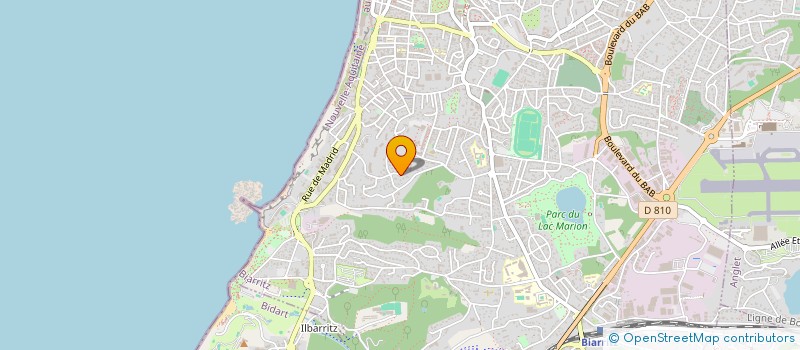 localisation de l'entreprise FLO  BIARRITZ