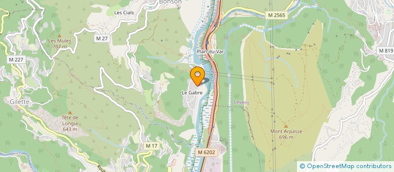 localisation de l'entreprise FLO  BONSON