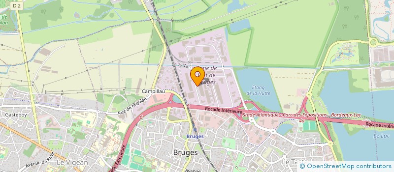 localisation de l'entreprise FLO ACADEMIE  BRUGES