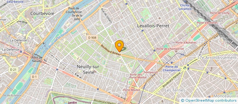 localisation de l'entreprise FLO ACTIVE à NEUILLY-SUR-SEINE
