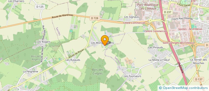 localisation de l'entreprise FLO & CO  PESSINES