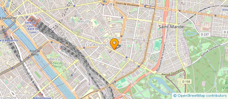 localisation de l'entreprise FLO DAUMESNIL à PARIS