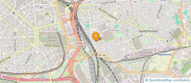 localisation de l'entreprise FLO.DISTRIBUTION à LILLE