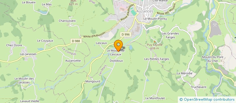 localisation de l'entreprise FLO ELEC à LES MARS