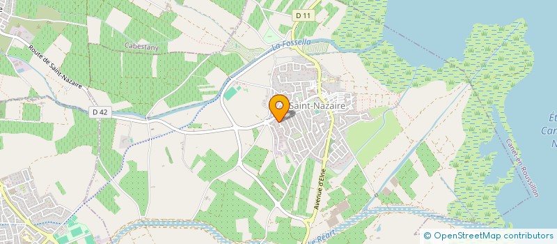 localisation de l'entreprise FLO ET ADRY  SAINT-NAZAIRE