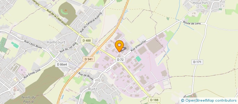 localisation de l'entreprise FLO EUROPE SAS à RUITZ