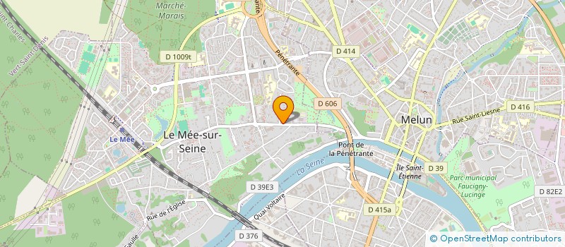 localisation de l'entreprise FLO-FRIMMO  LE MEE-SUR-SEINE