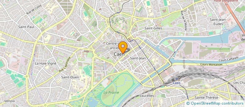 localisation de l'entreprise FLO IMMOBILIER à CAEN