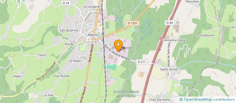 localisation de l'entreprise FLO INNOV'  ENTRELACS