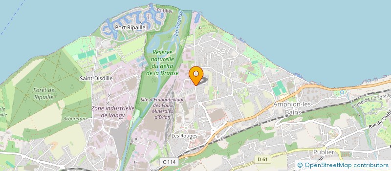 localisation de l'entreprise FLO LEMAN  PUBLIER