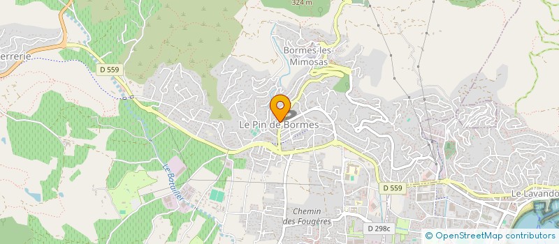 localisation de l'entreprise FLO LOISIRS à BORMES-LES-MIMOSAS