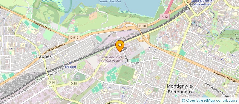 localisation de l'entreprise FLO & MA à MONTIGNY-LE-BRETONNEUX