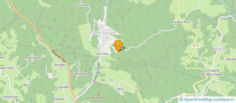 localisation de l'entreprise FLO-MA-RIC  SAINT-SYLVAIN