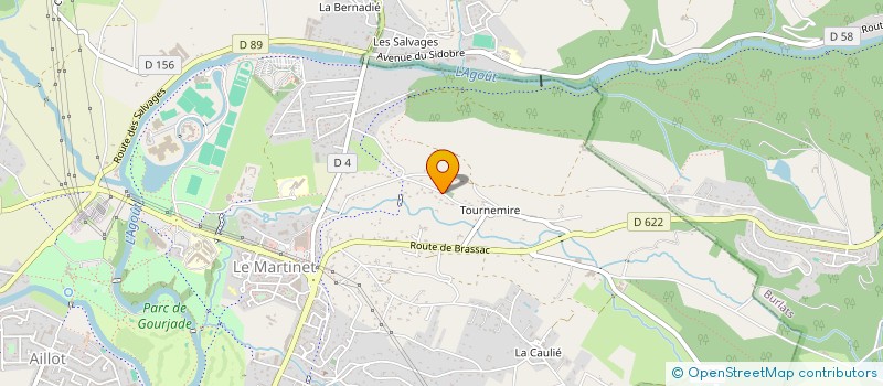 localisation de l'entreprise FLO.NA.LINE.  CASTRES